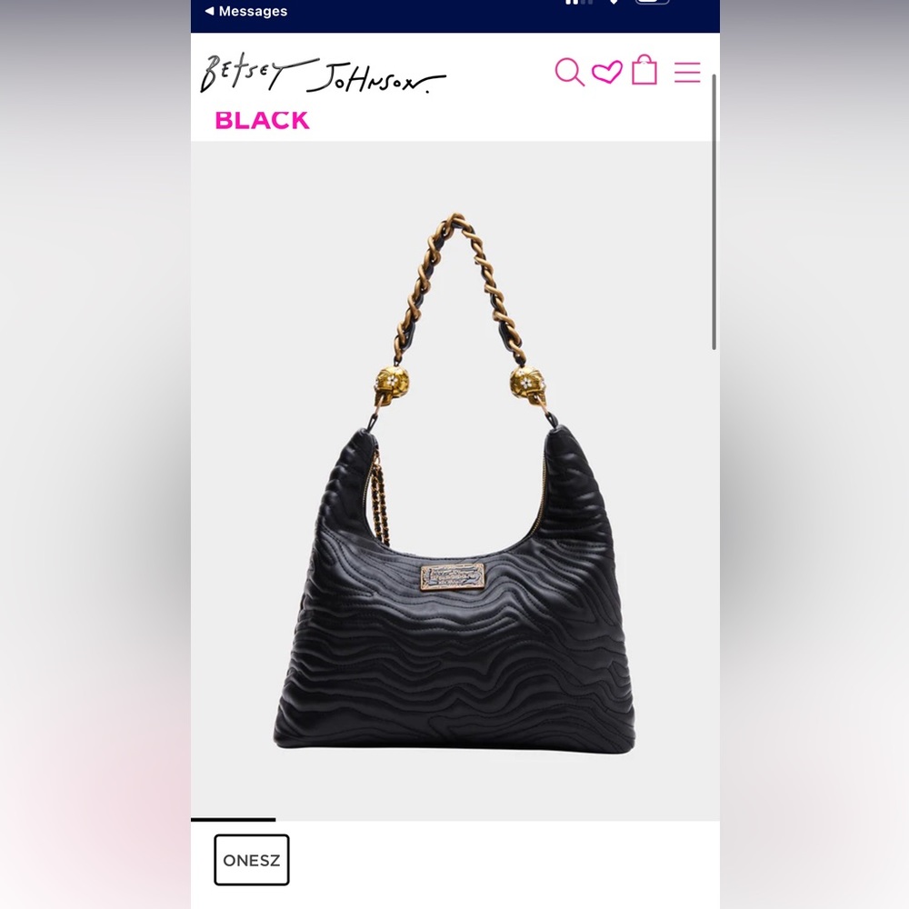 Limited edition Betsy Johnson bag
